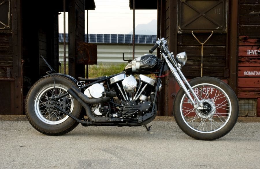 Custom Harley Davidson 1949 Panhead 7