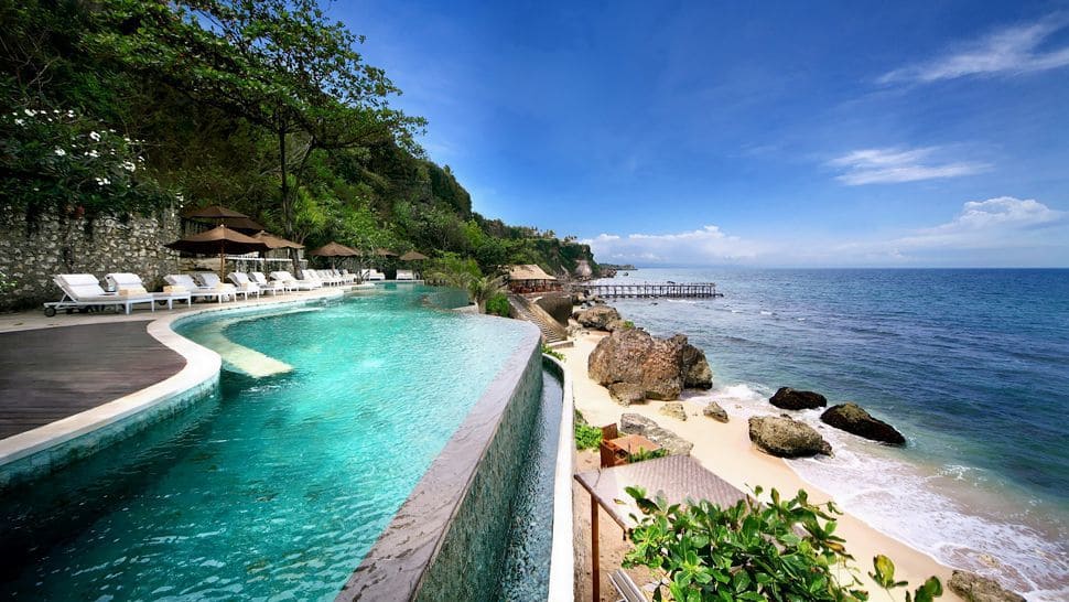 The beautiful AYANA Resort and Spa in Bali, Indonesia