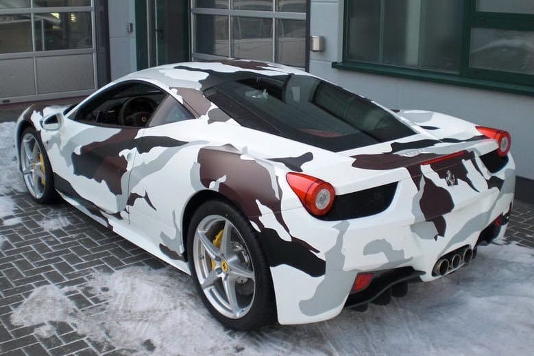 Ferrari 458 Italia Camouflage 8