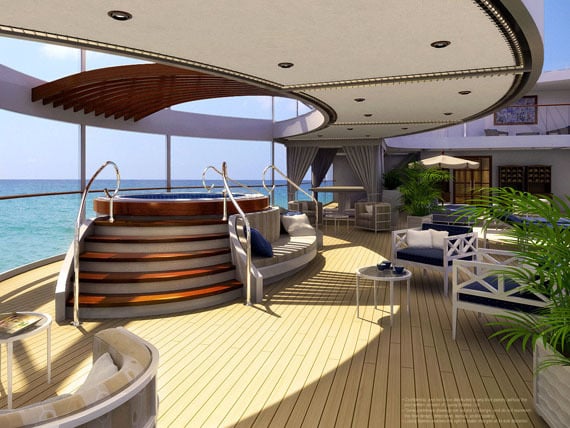 Luxury ocean liner Utopia 8