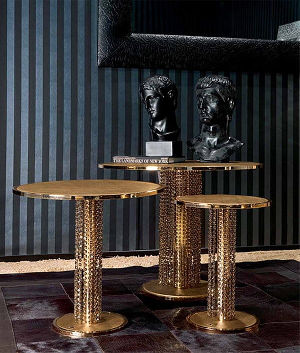Giotto metal coffee table 3