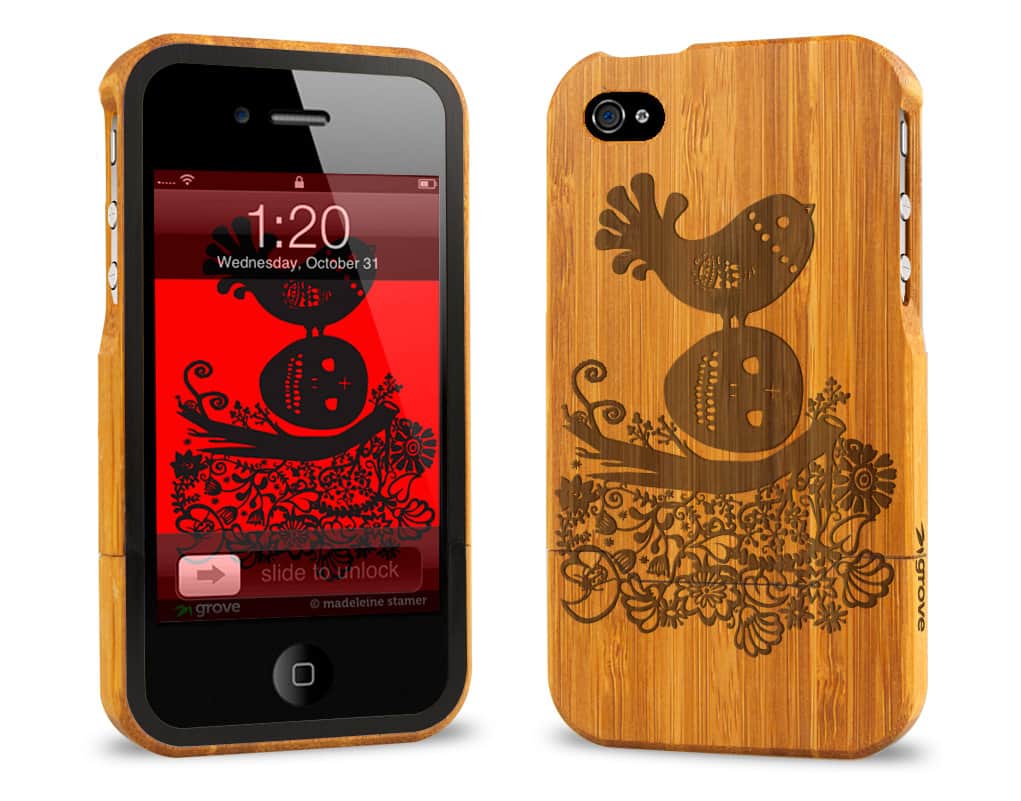 Grove iPhone4 Bamboo Cases 1