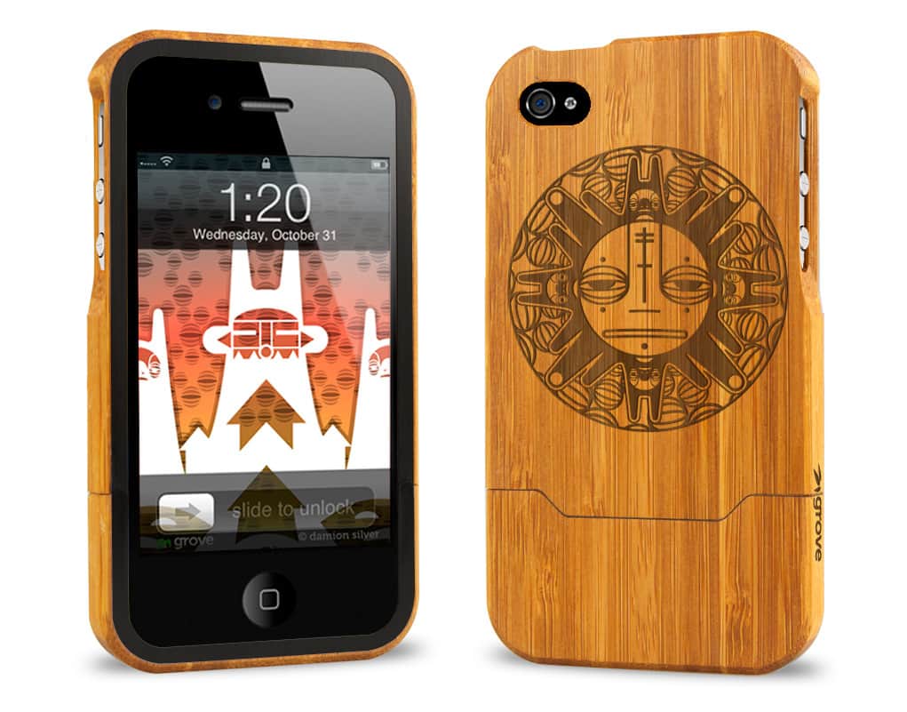 Grove iPhone4 Bamboo Cases 2