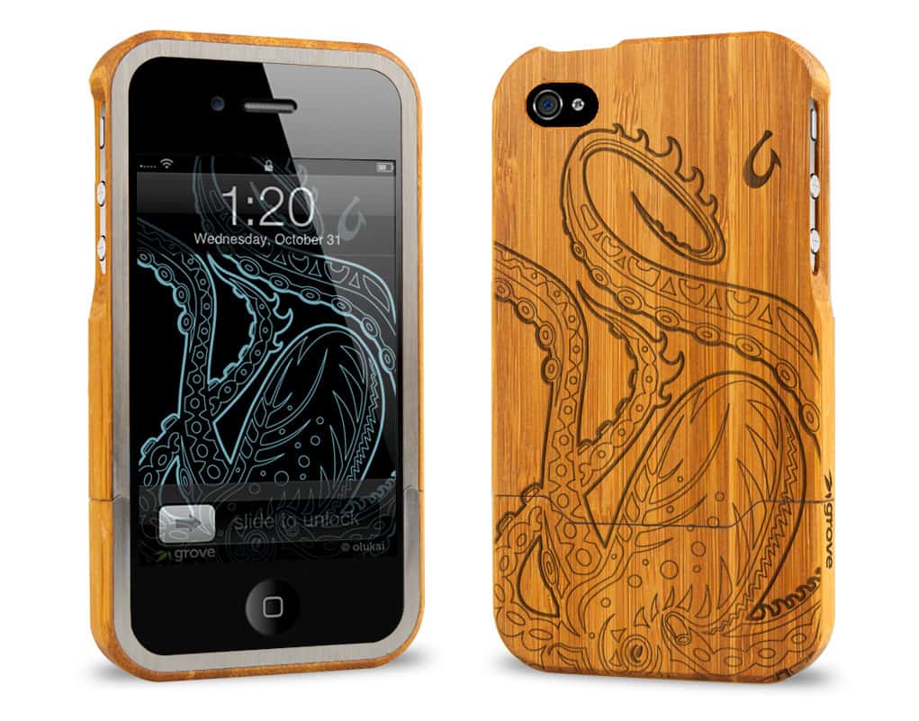Grove iPhone4 Bamboo Cases 3