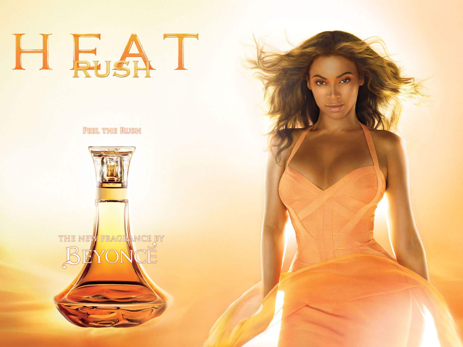 Beyonce launches her new perfume Heat Rush