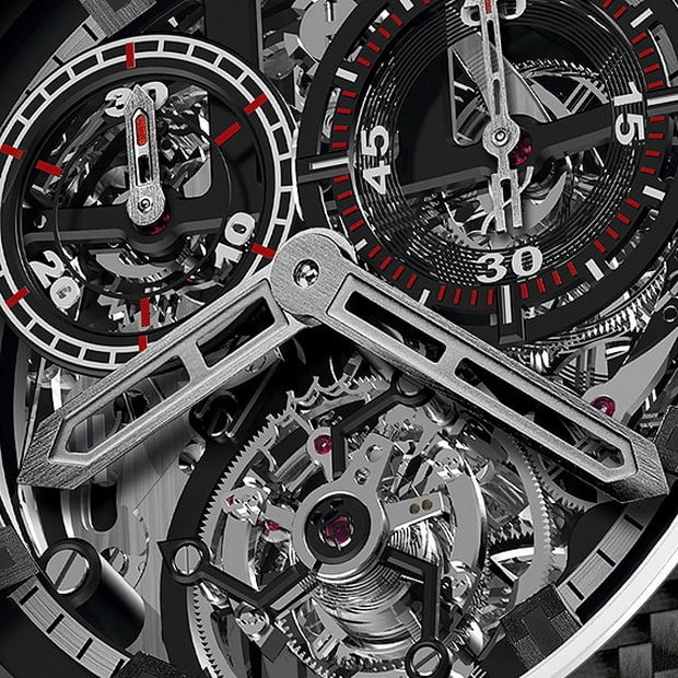 Hublot King Power Carbon Fiber Cathedral watch 5
