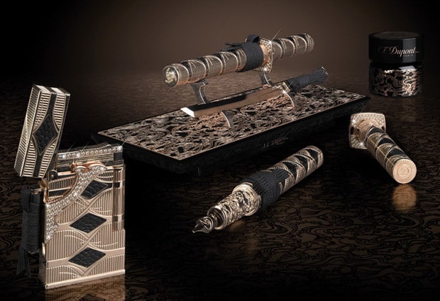ST Dupont Samurai Prestige Lighter And Pen Set 2