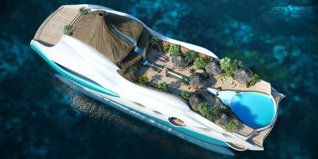 Tropical Island Paradise yacht 2