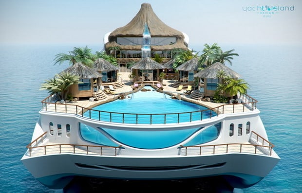 Tropical Island Paradise yacht 3