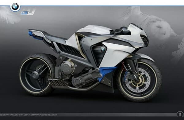 BMW Ghost Motorcycle Concept 1