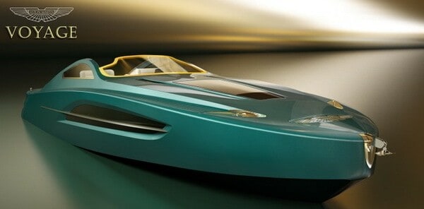 Aston Martin Voyage 55 yacht concept 1