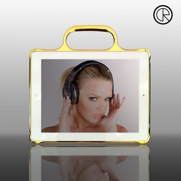 Gold Plated Ipad 2 Bumper Cases by Crystal Rocked 3