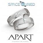 Space Wedding Rings by Spacewed 1