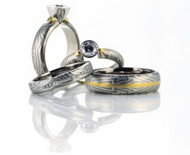 Space Wedding Rings by Spacewed 2