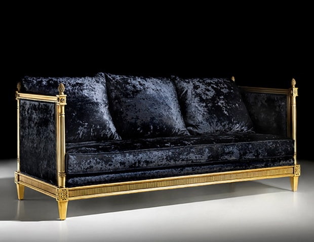 Velvet Sofas and Loveseats by Coleccion Alexandra 2