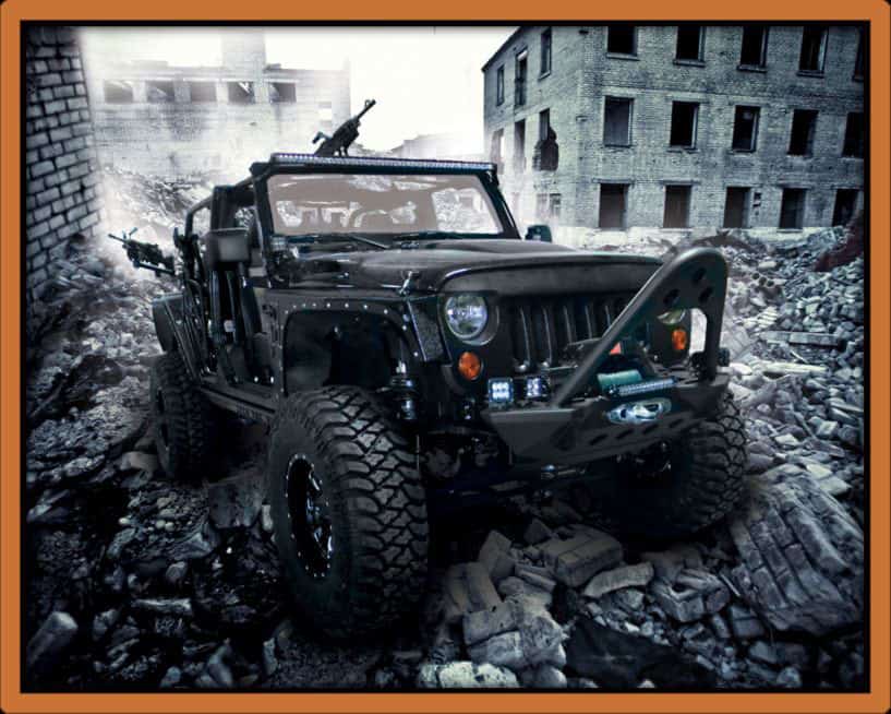 Xtreme Outfitters Jeep Wrangler Call of Duty Black Ops 1