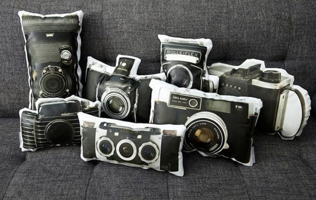 Cool Pillows Featuring Vintage Cameras 1
