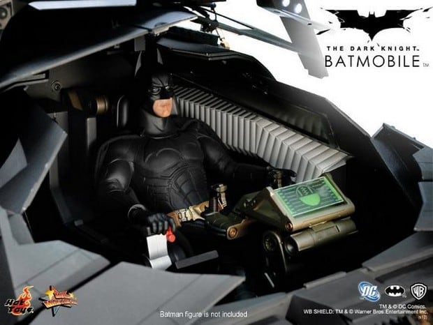 Dark Knight Batmobile Collectible 7