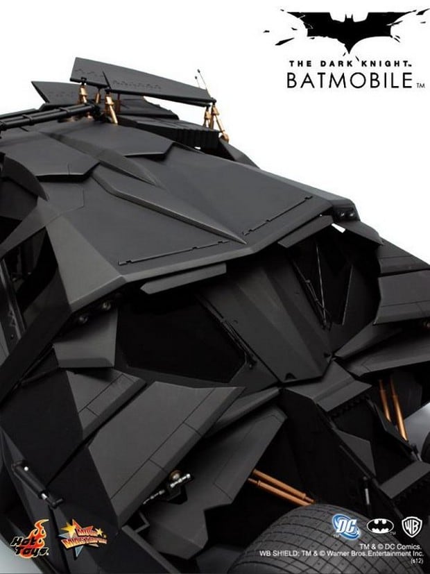 Dark Knight Batmobile Collectible 8