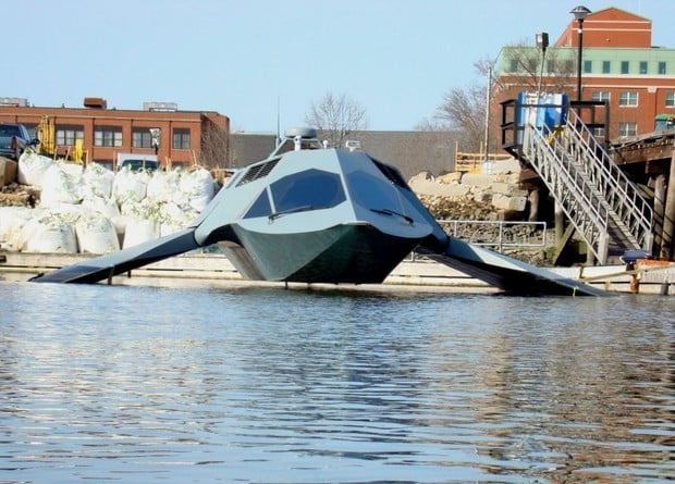 Prototype GHOST military watercraft 1