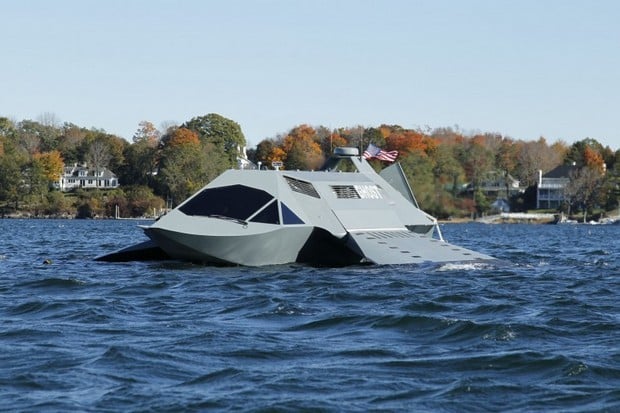 Prototype GHOST military watercraft 3