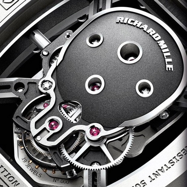Richard Mille Tourbillon RM 052 Skull Watch 5