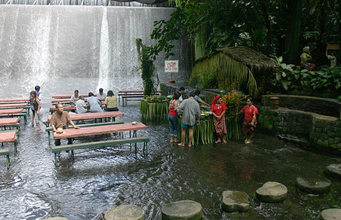 Waterfalls Restaurant in Villa Escudero 6