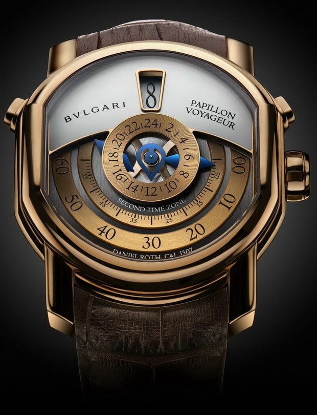bulgari papillon chronograph watch
