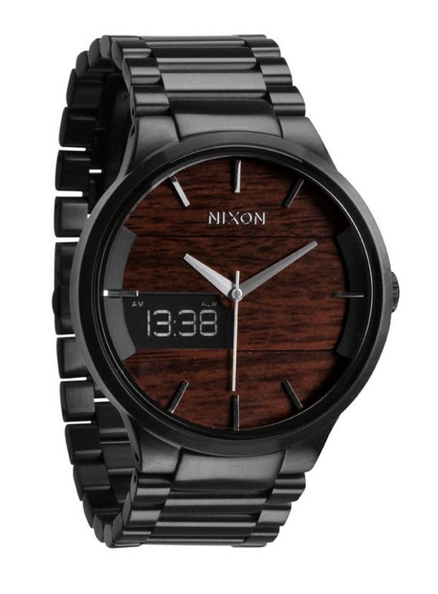 Nixon Dark Wood & Black Collection 6