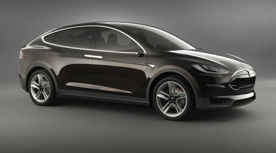 tesla unveiled the new tesla model x crossover