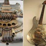 Tony Cochran steampunk guitars 2