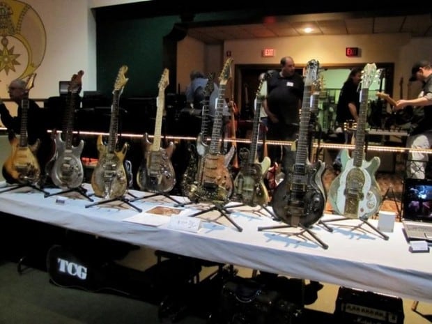 Tony Cochran steampunk guitars 5