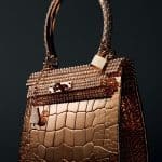Diamond-studded Hermes Birkin Handbag
