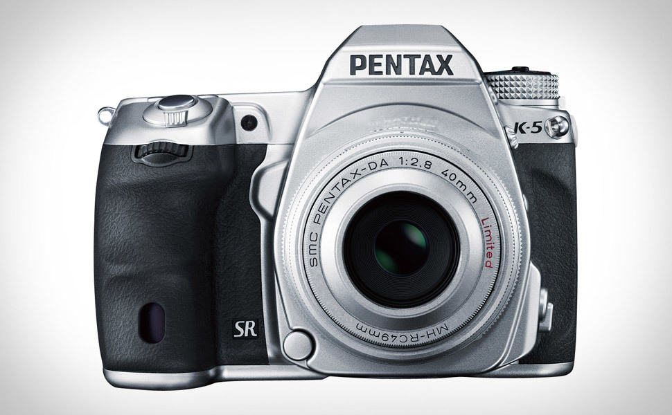 Pentax K-5 Limited Silver Edition Camera 1