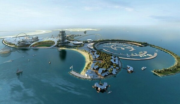 Real Madrid artificial island resort UAE 1