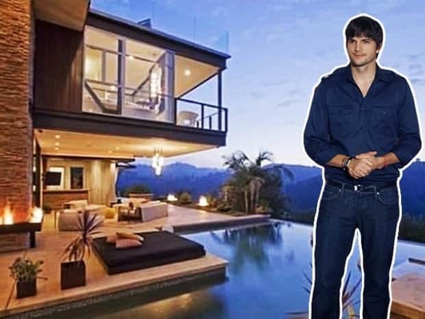 Ashton Kutcher hollywood hills home 1