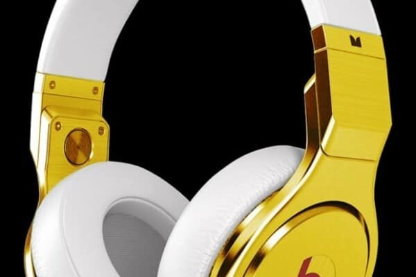 Gold Plated Beats By Dr. Dre Pro Headphones 1
