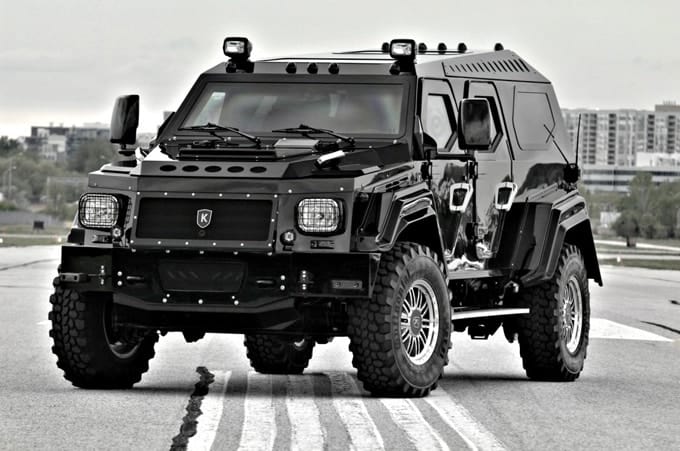 The Knight Xv Armored Suv By Conquest Vehicles Inc