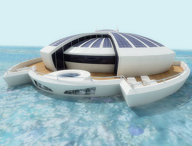 Solar Floating Resort Concept 1