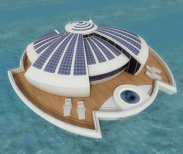 Solar Floating Resort Concept 5
