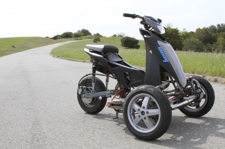 Sway Three-wheel e-scooter 4