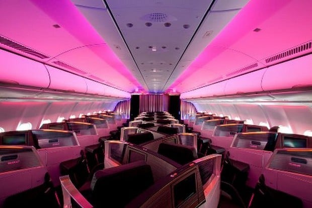 Virgin Atlantic upper class suite 1