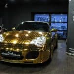 Gold Plated Porsche 996 Turbo Cabriolet 1
