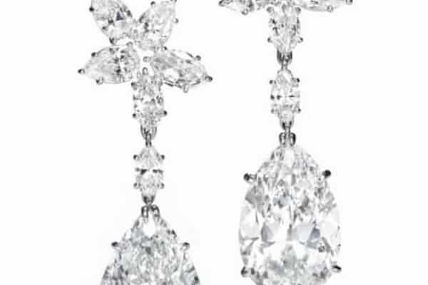 Harry Winston diamond earrings