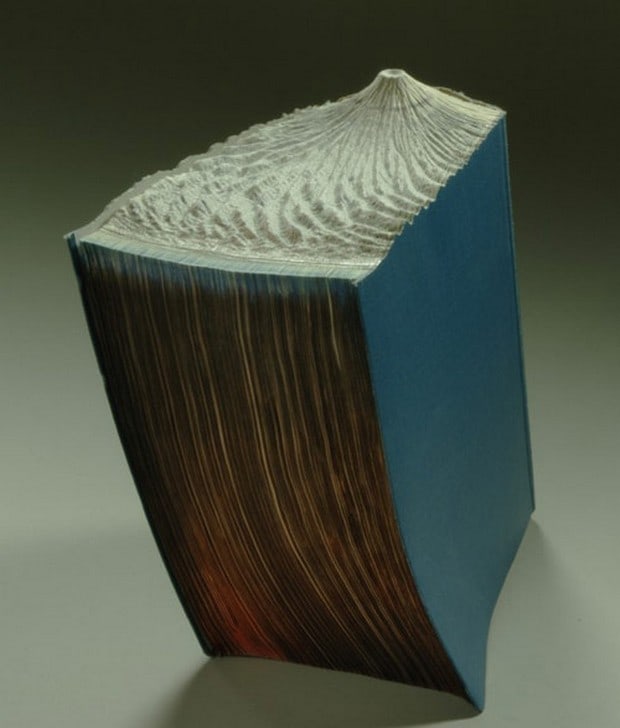 Carved Book Landscapes by Guy Laramee 14