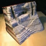 Carved Book Landscapes by Guy Laramee 9