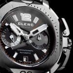Clerc Geneve Hydroscaph Central Chronograph Steel 3