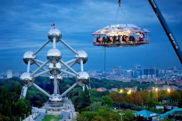 Dinner in the Sky Brussels 2012