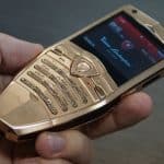 Gold-plated Lamborghini cell phones 2