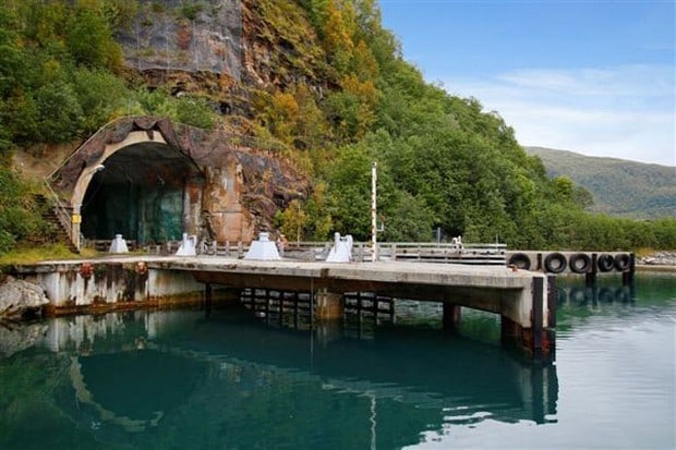 Secret Submarine Base in Norway 1